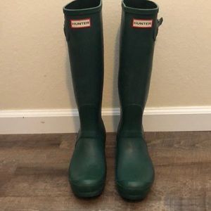 Green Hunter Boots